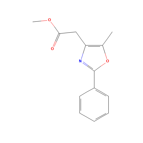 METHYL 2-(5-METHYL-2-PHENYL-1,3-OXAZOL-4-YL)ACETATE (CAS: 103788-64-3) - Related Chemical Product