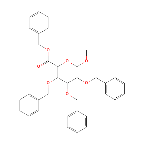 METHYL 2,3,4-TRI-O-BENZYL-BETA-D-GLUCURONIC ACID,BENZYL ESTER (CAS: 142797-33-9) - Related Chemical Product