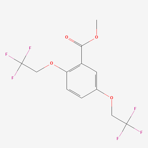METHYL 2,5-BIS(2,2,2-TRIFLUOROETHOXY)BENZOATE (CAS: 35480-31-0) - Related Chemical Product