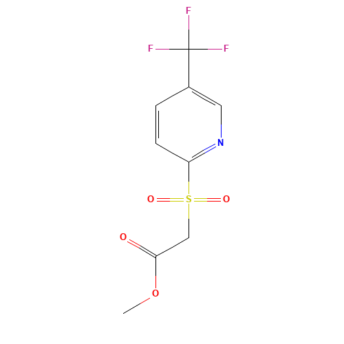 METHYL 2-[[5-(TRIFLUOROMETHYL)-2-PYRIDYL]SULFONYL]ACETATE (CAS: 142274-37-1) - Related Chemical Product