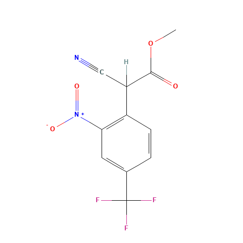 METHYL 2-CYANO-2-[2-NITRO-4-(TRIFLUOROMETHYL)PHENYL]ACETATE (CAS: 13544-05-3) - Related Chemical Product