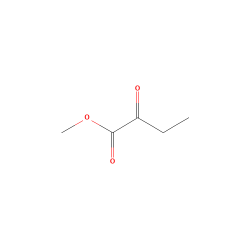 METHYL 2-KETOBUTYRATE,96 (CAS: 3952-66-7) - Chemical Structure and Molecular Formula 