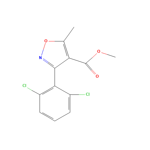 METHYL 3-(2,6-DICHLOROPHENYL)-5-METHYLISOXAZOLE-4-CARBOXYLATE (CAS: 4402-83-9) - Related Chemical Product