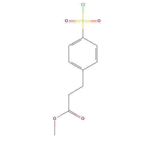METHYL 3-(4-CHLOROSULFONYL)PHENYLPROPIONATE (CAS: 374537-95-8) - Related Chemical Product