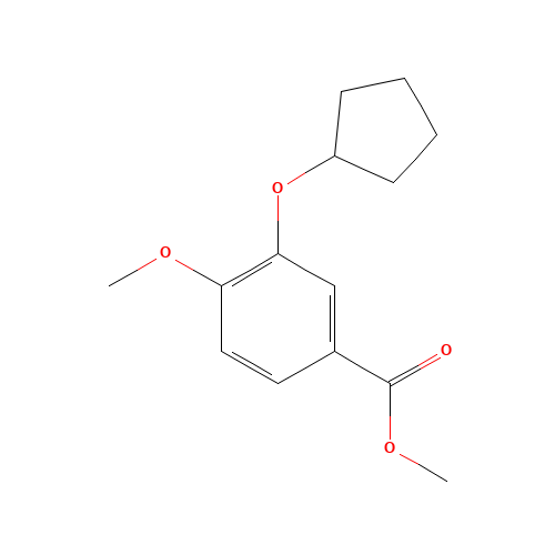 METHYL 3-(CYCLOPENTYLOXY)-4-METHOXYBENZOATE (CAS: 154464-24-1) - Related Chemical Product