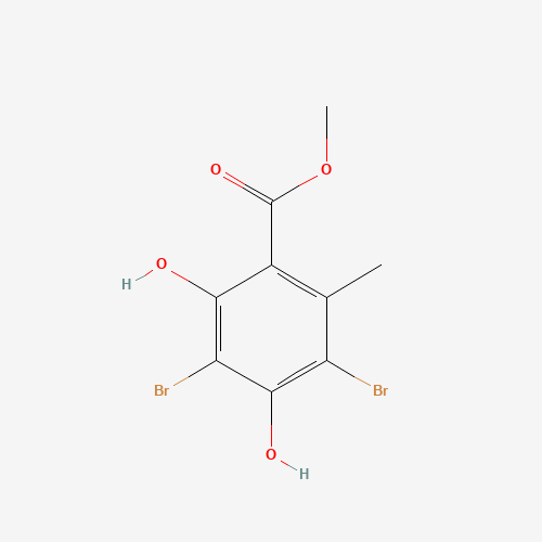 METHYL 3,5-DIBROMO-2,4-DIHYDROXY-6-METHYLBENZOATE (CAS: 715-33-3) - Related Chemical Product