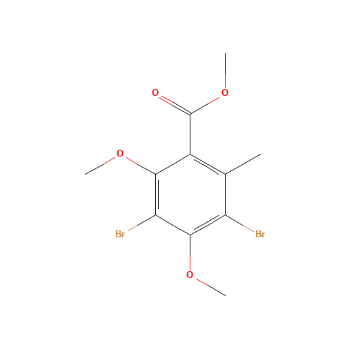 METHYL 3,5-DIBROMO-2,4-DIMETHOXY-6-METHYLBENZOATE (CAS: 150965-73-4) - Related Chemical Product