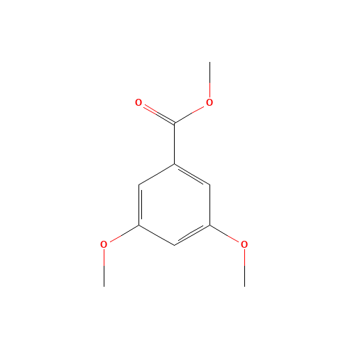 Methyl 3,5-dimethoxybenzoate (CAS: 2150-37-0) - Chemical Structure and Molecular Formula 