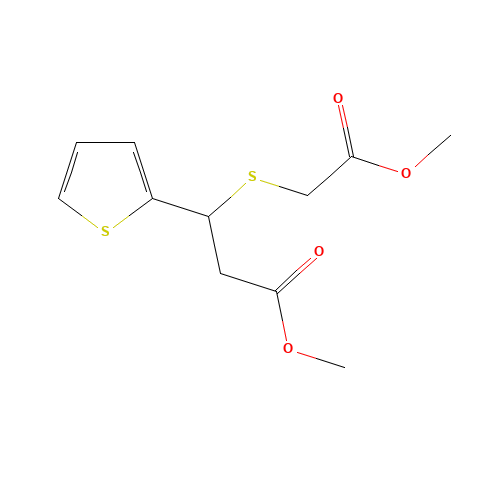 METHYL 3-[(2-METHOXY-2-OXOETHYL)THIO]-3-(2-THIENYL)PROPANOATE (CAS: 175276-43-4) - Related Chemical Product