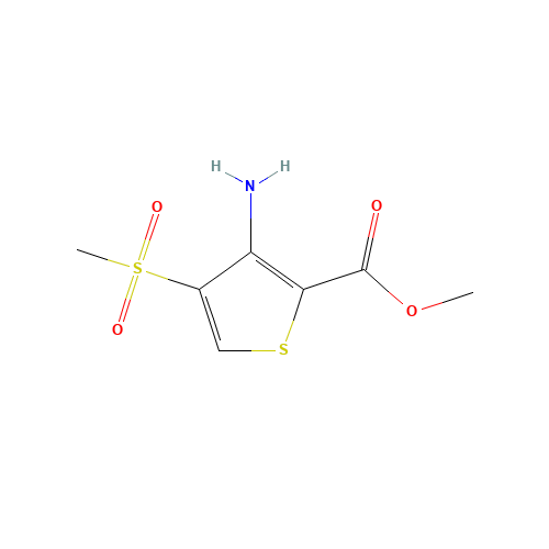 METHYL 3-AMINO-4-(METHYLSULFONYL)THIOPHENE-2-CARBOXYLATE (CAS: 175201-73-7) - Related Chemical Product