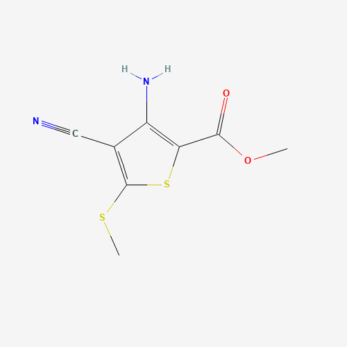 METHYL 3-AMINO-4-CYANO-5-(METHYLTHIO)THIOPHENE-2-CARBOXYLATE (CAS: 129332-45-2) - Related Chemical Product