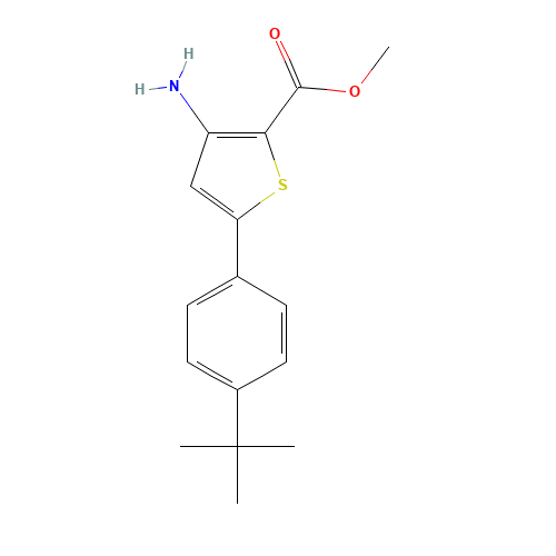 METHYL 3-AMINO-5-[4-(TERT-BUTYL)PHENYL]THIOPHENE-2-CARBOXYLATE (CAS: 175201-46-4) - Related Chemical Product