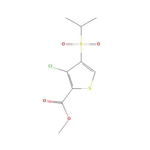 METHYL 3-CHLORO-4-(ISOPROPYLSULFONYL)THIOPHENE-2-CARBOXYLATE (CAS: 175201-99-7) - Related Chemical Product