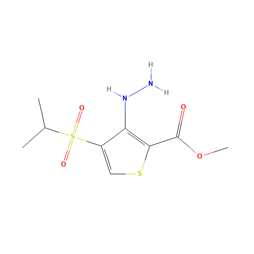 METHYL 3-HYDRAZINO-4-(ISOPROPYLSULFONYL)THIOPHENE-2-CARBOXYLATE (CAS: 175201-97-5) - Related Chemical Product