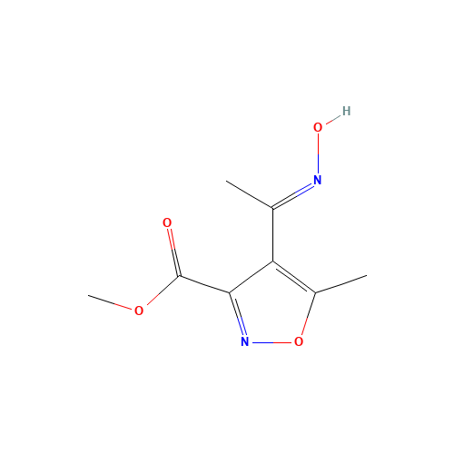 METHYL 4-(1-HYDROXYIMINOETHYL)-5-METHYLISOXAZOLE-3-CARBOXYLATE (CAS: 175277-20-0) - Related Chemical Product