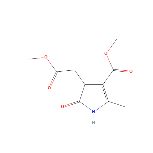 METHYL 4-(2-METHOXY-2-OXOETHYL)-2-METHYL-5-OXO-4,5-DIHYDRO-1H-PYRROLE-3-CARBOXYLATE (CAS: 77978-74-6) - Related Chemical Product