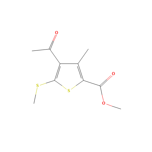 METHYL 4-ACETYL-3-METHYL-5-(METHYLTHIO)THIOPHENE-2-CARBOXYLATE (CAS: 175201-84-0) - Related Chemical Product