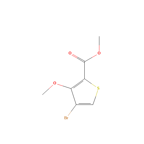 METHYL 4-BROMO-3-METHOXYTHIOPHENE-2-CARBOXYLATE (CAS: 110545-67-0) - Related Chemical Product