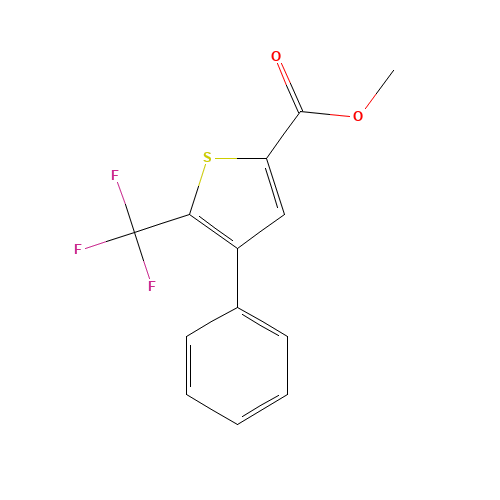 METHYL 4-PHENYL-5-(TRIFLUOROMETHYL)THIOPHENE-2-CARBOXYLATE (CAS: 237385-98-7) - Related Chemical Product