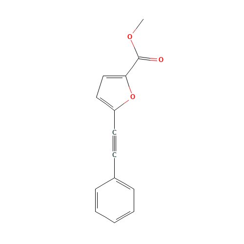 METHYL 5-(2-PHENYLETH-1-YNYL)-2-FUROATE (CAS: 130423-85-7) - Related Chemical Product