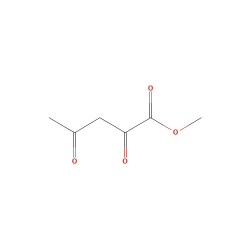 METHYL ACETOPYRUVATE (CAS: 20577-61-1) - Chemical Structure and Molecular Formula 