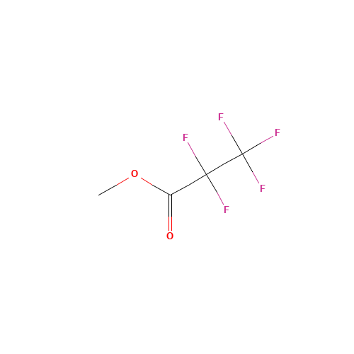 Methyl pentafluoropropionate (CAS: 378-75-6) - Chemical Structure and Molecular Formula 