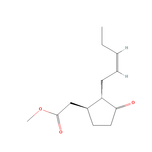 Methyl Jasmonate (CAS: 20073-13-6) - Chemical Structure and Molecular Formula 