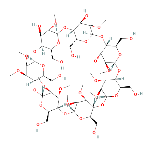 beta-Cyclodextrin methyl ethers (CAS: 128446-36-6) - Related Chemical Product