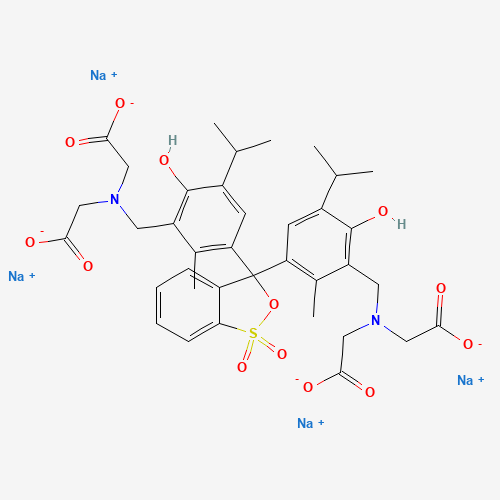 METHYLTHYMOL BLUE (CAS: 1945-77-3) - Chemical Structure and Molecular Formula 