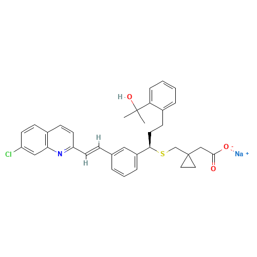 Montelukast sodium (CAS: 151767-02-1) - Related Chemical Product