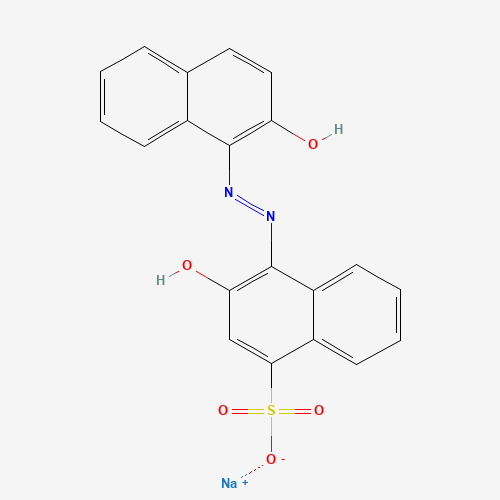 Mordant Black 17 (CAS: 2538-85-4) - Chemical Structure and Molecular Formula 