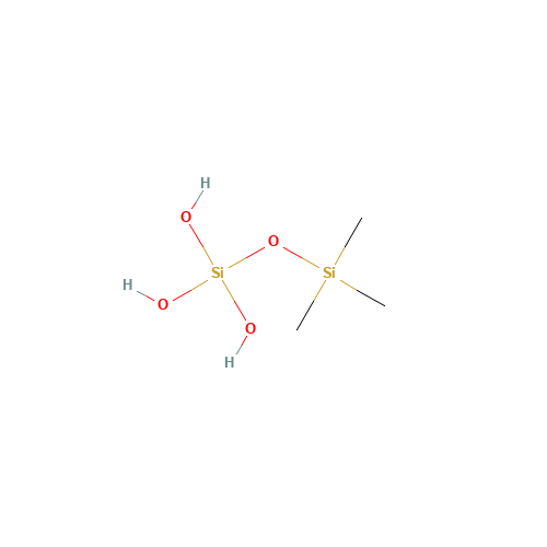 SILANOL-TRIMETHYLSILYL MODIFIED Q RESIN (CAS: 56275-01-5) - Chemical Structure and Molecular Formula 
