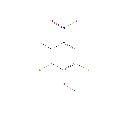 2,6-dibromo-3-methyl-4-nitroanisole (CAS: 62265-99-0) - Related Chemical Product