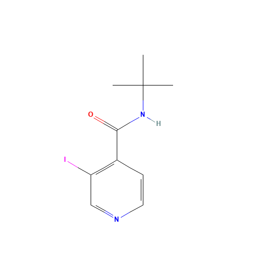 N-(1,1-Dimethylethyl)-3-iodo-4-pyridinecarboxamide (CAS: 331969-21-2) - Related Chemical Product