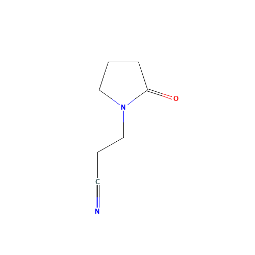 2-OXO-1-PYRROLIDINEPROPIONITRILE (CAS: 7663-76-5) - Related Chemical Product