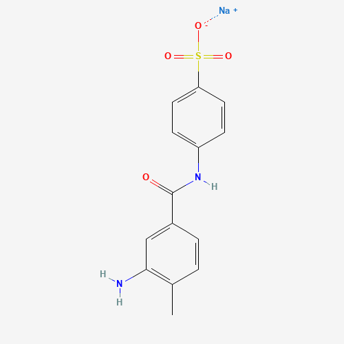 sodium p-(3-amino-4-methylbenzamido)benzenesulphonate (CAS: 71077-34-4) - Related Chemical Product