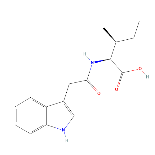 N-(3-Indolylacetyl)-L-isoleucine (CAS: 57105-45-0) - Related Chemical Product