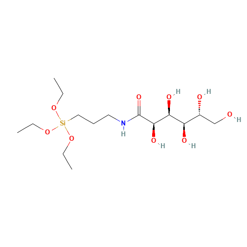 N-(3-TRIETHOXYSILYLPROPYL)GLUCONAMIDE (CAS: 104275-58-3) - Related Chemical Product