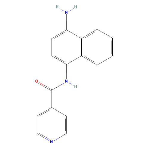 N-(4-Amino-1-naphthalenyl)-4-pyridinecarboxamide (CAS: 285984-54-5) - Related Chemical Product