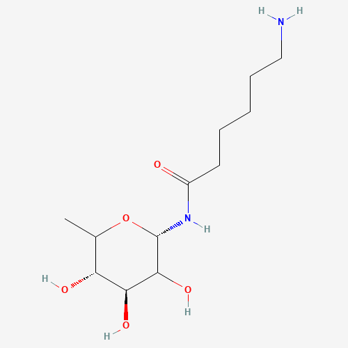 N-(E-AMINOCAPROYL)-B-L-FUCOPYRANOSYLAMINE (CAS: 35978-97-3) - Related Chemical Product