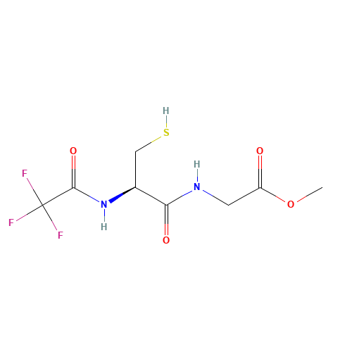 N-(N-TRIFLUOROACETYL-L-CYSTEINYL)-GLYCINE METHYL ESTER (CAS: 75290-62-9) - Related Chemical Product