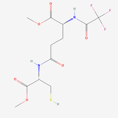 N-(N-TRIFLUOROACETYL-L-G-GLUTAMYL)-L-CYSTEINE DIMETHYL ESTER (CAS: 83851-50-7) - Related Chemical Product