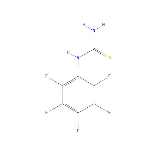 1-PENTAFLUOROPHENYL-2-THIOUREA (CAS: 715-60-6) - Related Chemical Product