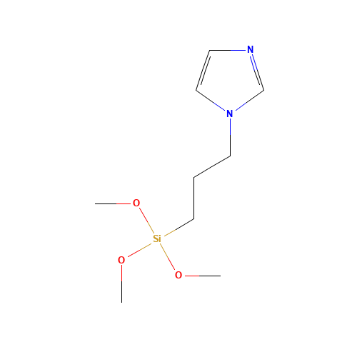 N-(TRIMETHOXYSILYLPROPYL)IMIDAZOLE (CAS: 70851-51-3) - Related Chemical Product