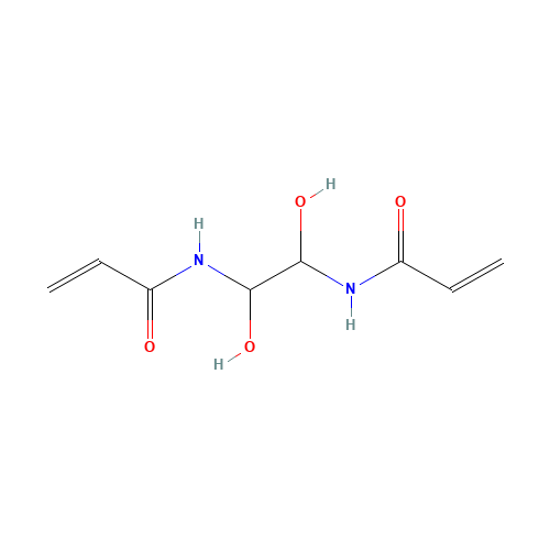 N,N'-(1,2-DIHYDROXYETHYLENE)BISACRYLAMIDE (CAS: 868-63-3) - Related Chemical Product