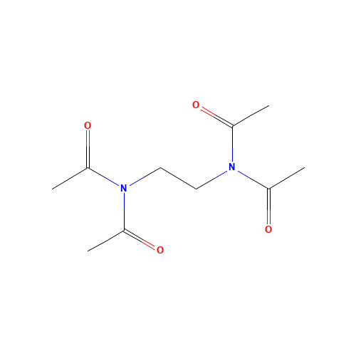 Tetraacetylethylenediamine (CAS: 10543-57-4) - Chemical Structure and Molecular Formula 