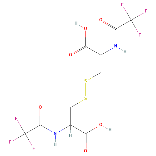 N,N'-BIS(TRIFLUOROACETYL) L-CYSTINE (CAS: 402-91-5) - Related Chemical Product
