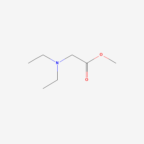 N,N-DIETHYLGLYCINE METHYL ESTER (CAS: 30280-35-4) - Chemical Structure and Molecular Formula 