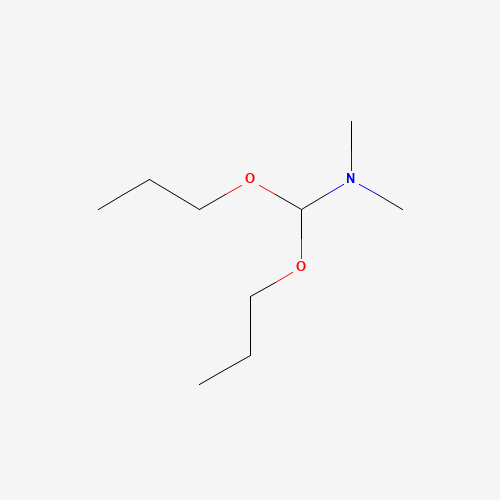 N,N-Dimethylformamide dipropyl acetal (CAS: 6006-65-1) - Chemical Structure and Molecular Formula 