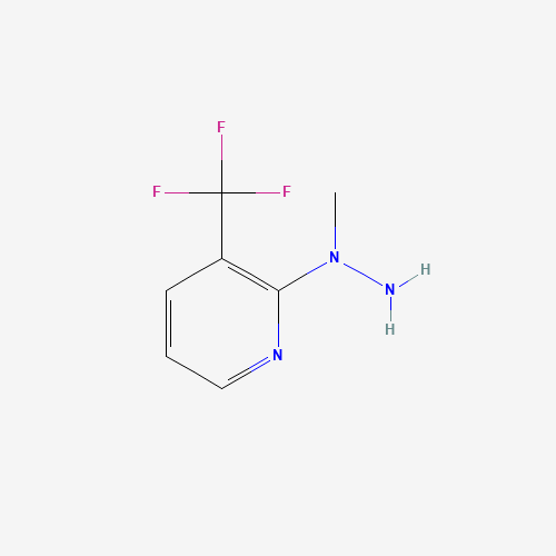 N-[3-(TRIFLUOROMETHYL)PYRID-2-YL]-N-METHYLHYDRAZINE (CAS: 175205-68-2) - Related Chemical Product